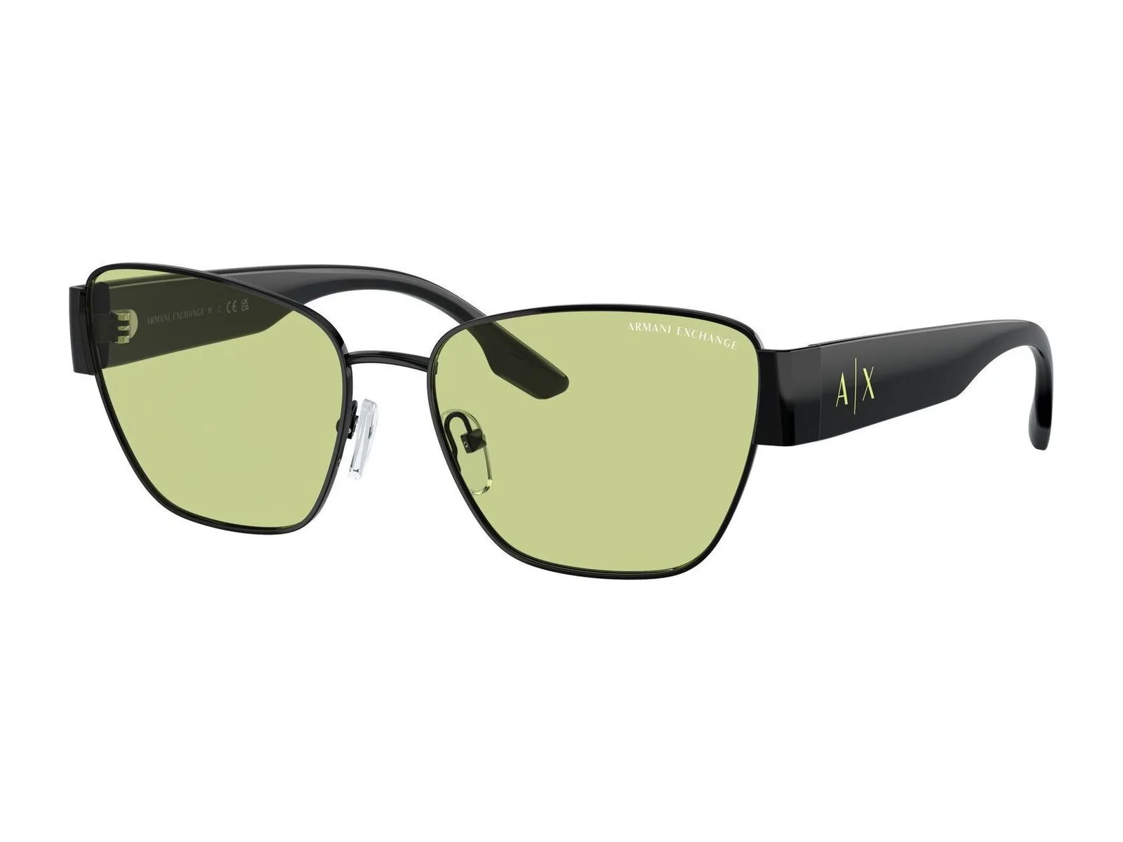 Armani Exchange AX2051S, negro brillante