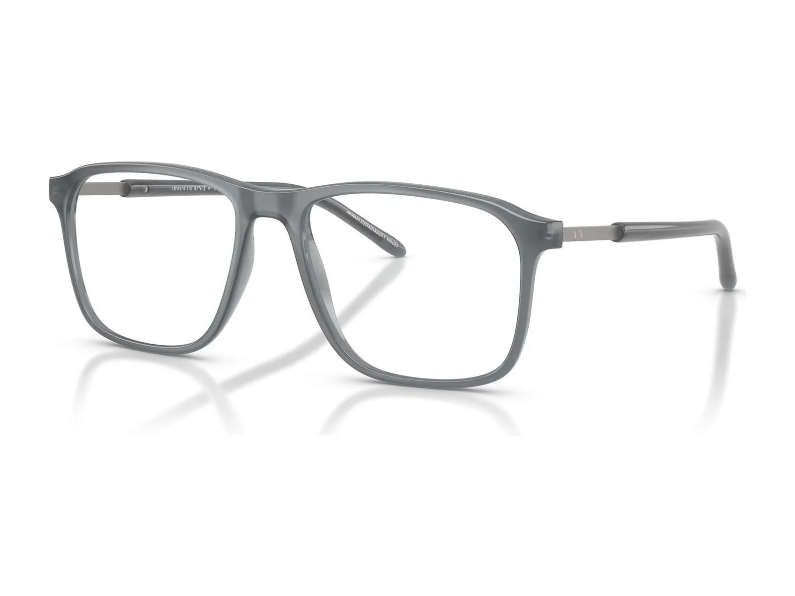 Armani Exchange AX3131, ópalo brillante gris