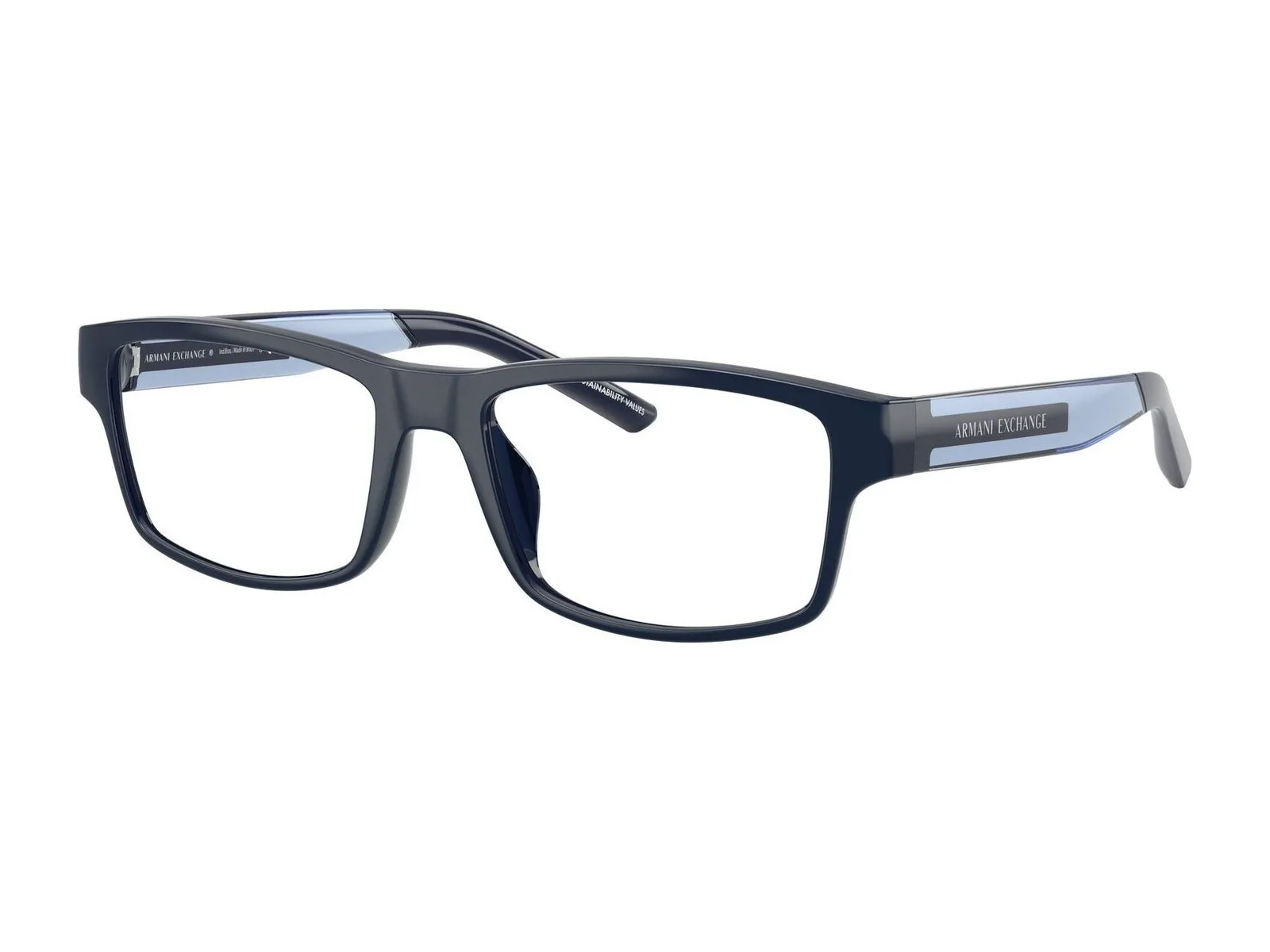 Armani Exchange AX3140U, azul brillante