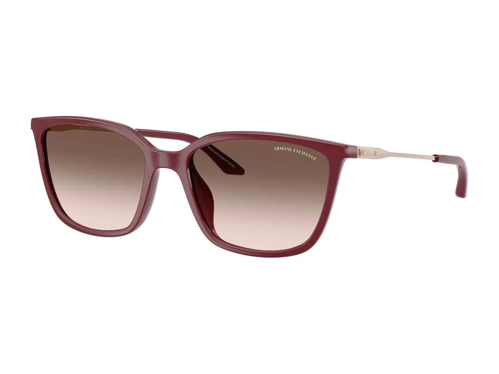 Armani Exchange AX4171SU, bordó brillante