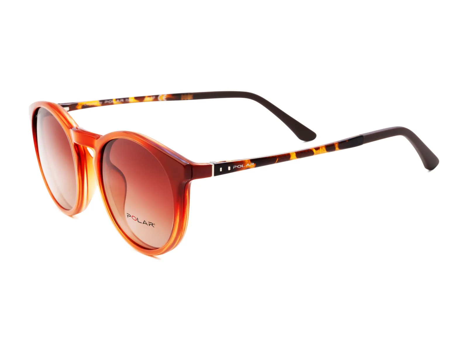 Polar CLIP-ON-400, arancio - trasparente