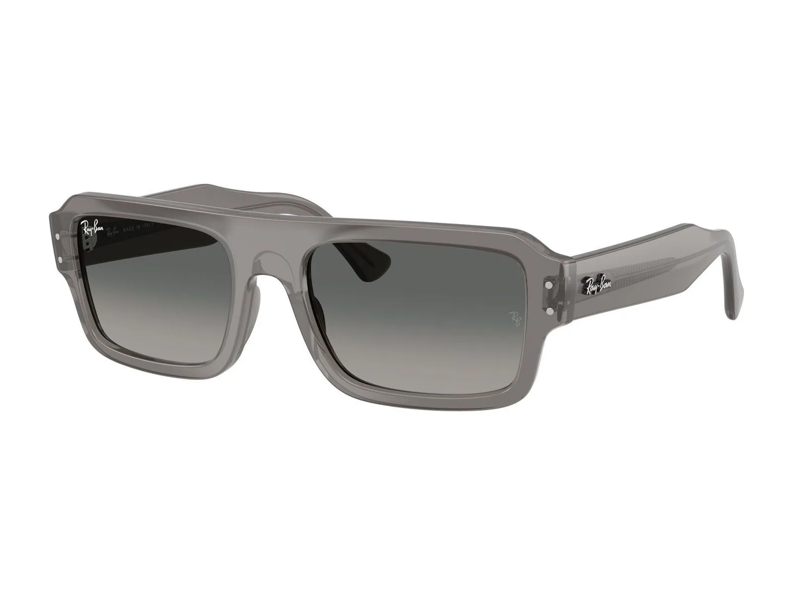 Ray-Ban RB4454, gris transparente