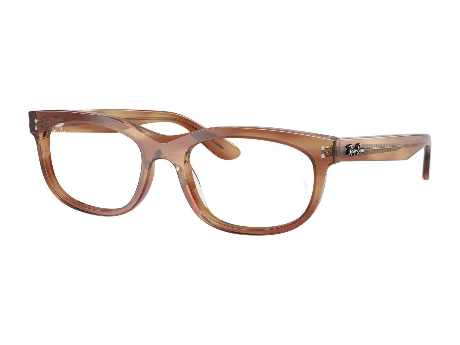 Ray-Ban RX5489, marrón rayado