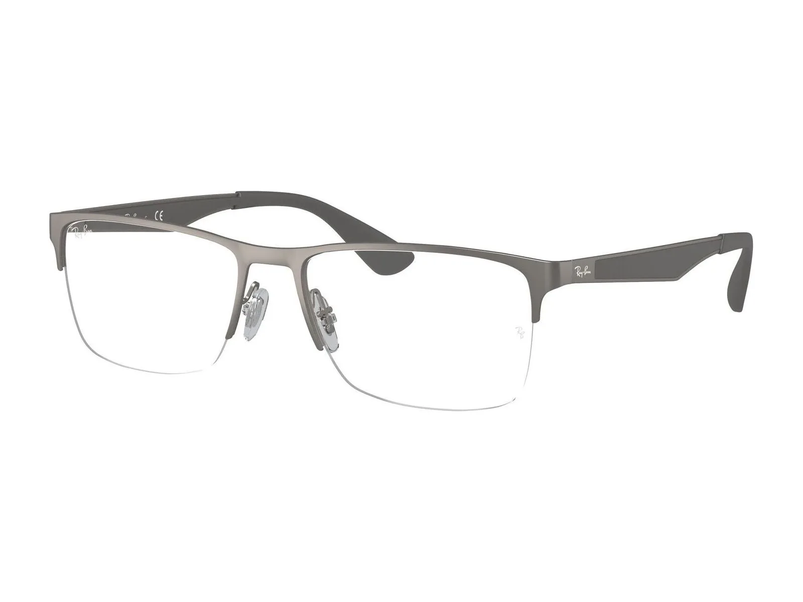 Ray-Ban RX6335, gris metal