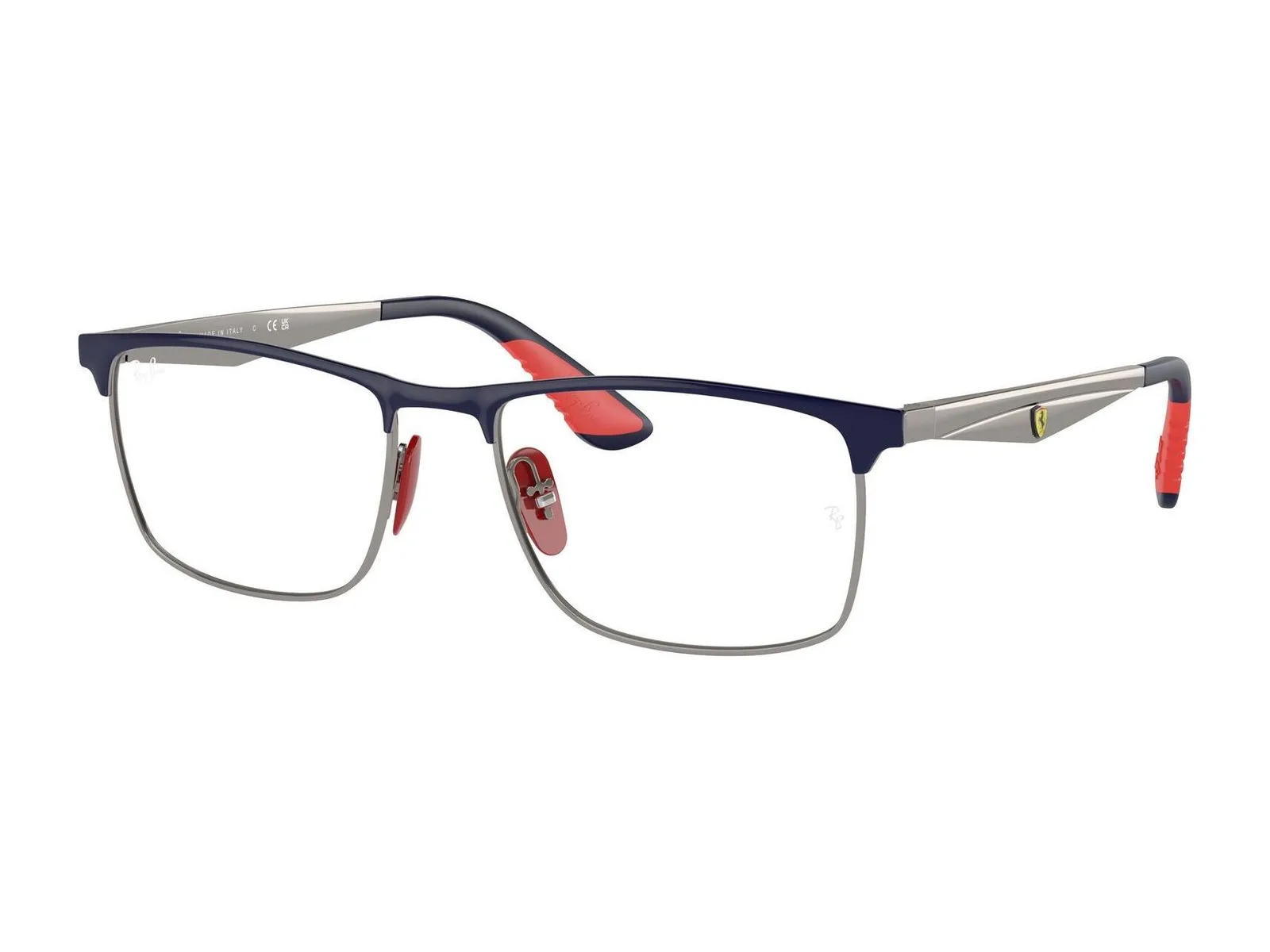 Ray-Ban RX6516M, azul sobre gris metal
