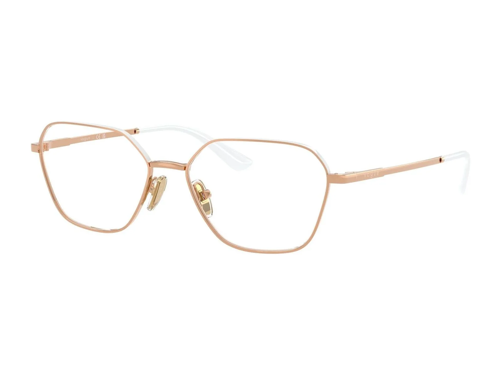 Vogue VO4334, rosa dorado blanco