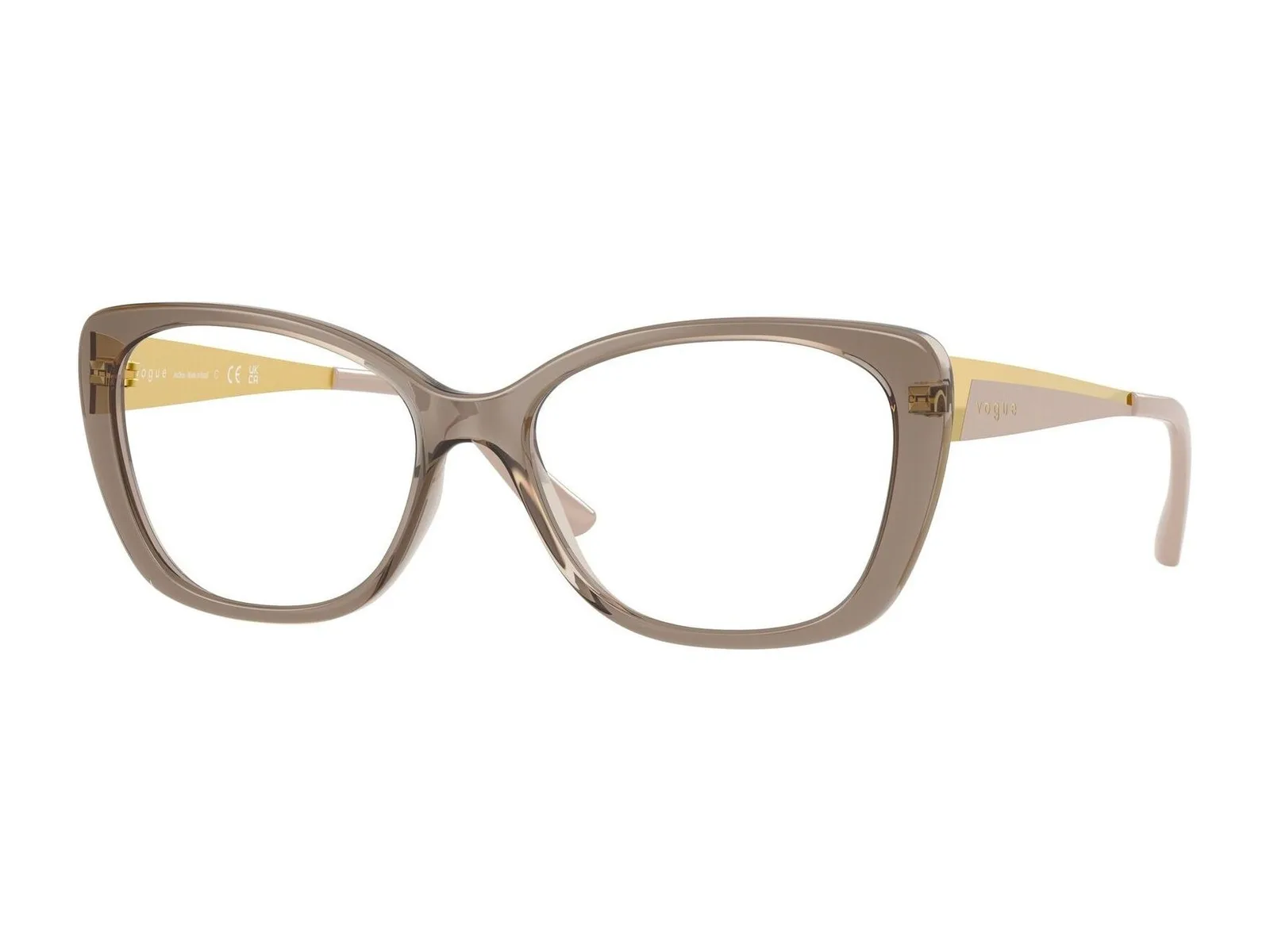 Vogue VO5587, translucent caramelo