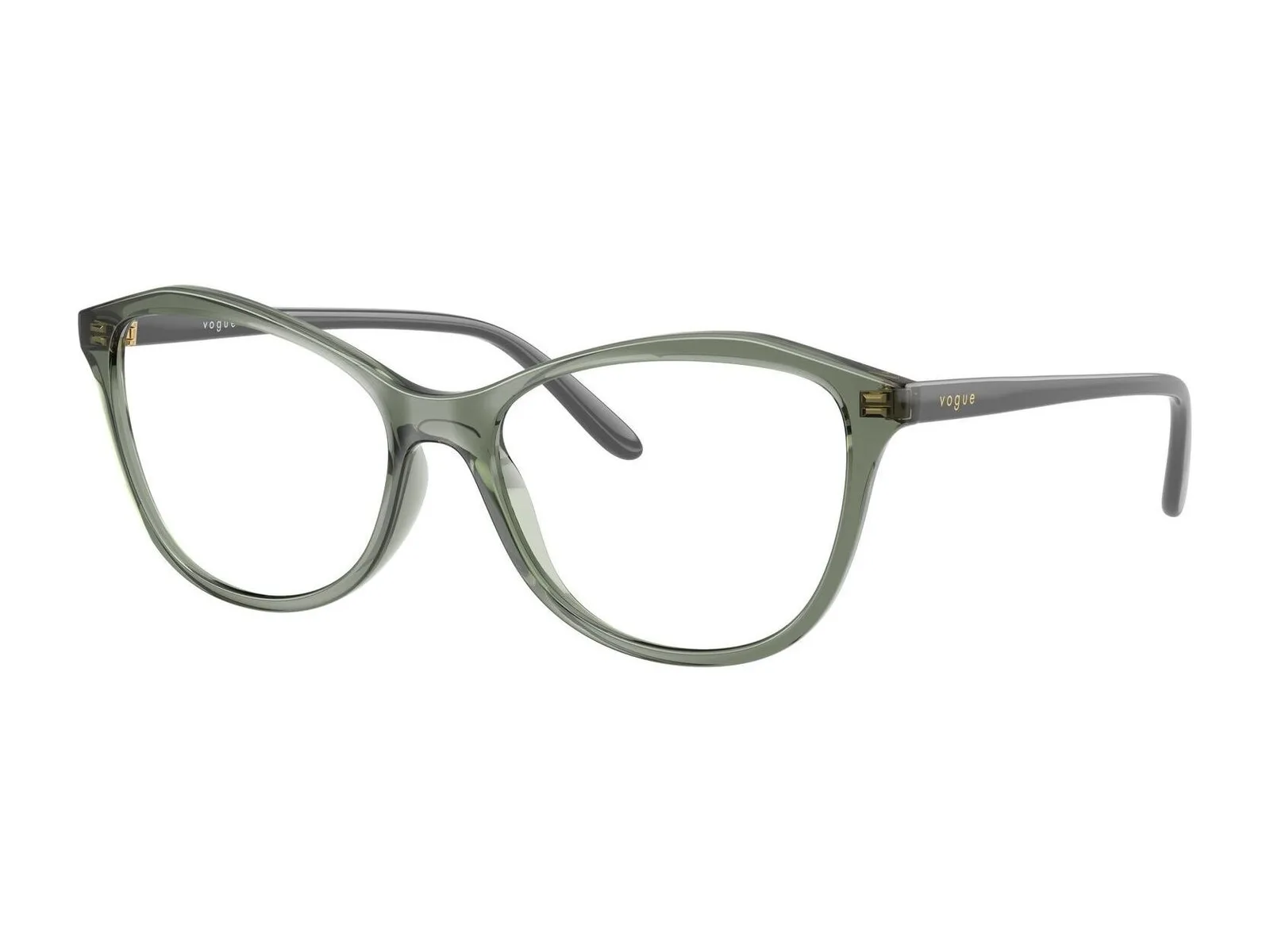 Vogue VO5602, mallard transparente verde